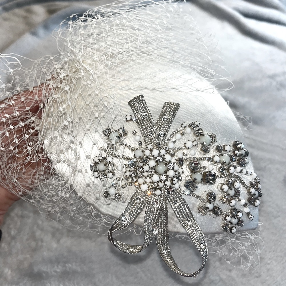 Edward Berger Bridal Veil/Fascinator